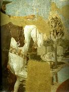 Piero della Francesca the legend of the true cross, detail oil